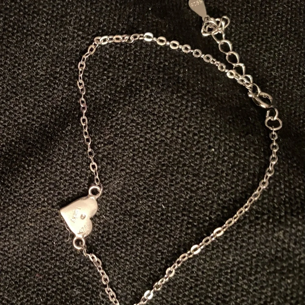 NWOT 925 Sterling Silver Bracelet With - Picture 3 of 3